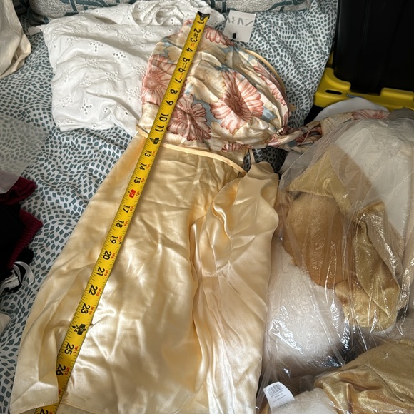 NWOT Mirror Palais Bandana Slip Dress Sunflower Lady Size S - Picture 3 of 3